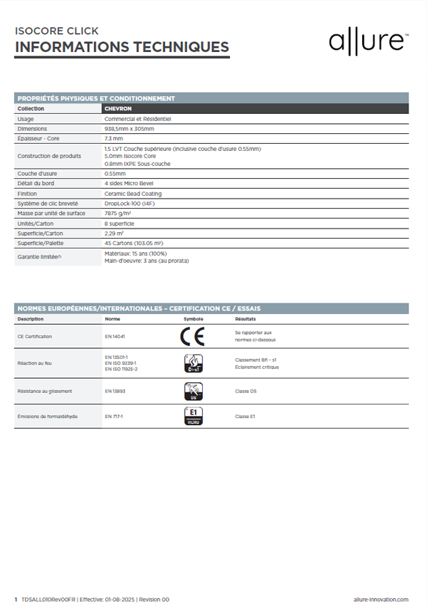 Informations Techniques